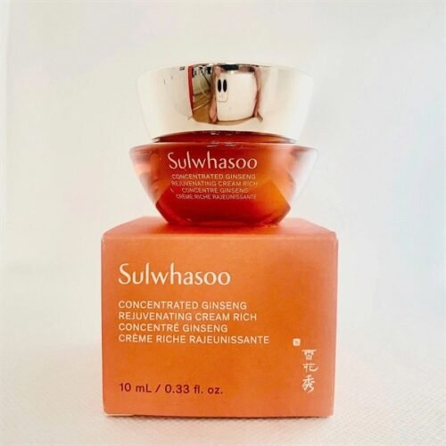SULWHASOO - Mini Kem Sâm Concentrated Ginseng Rejuvenating Cream Rich - 10 ml - EXP 20280427
