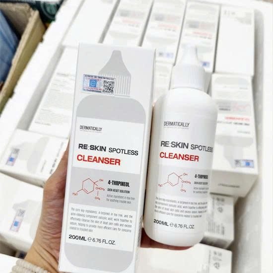 BBS - SRM Sữa Rửa Mặt Dermatically Reskin Spotless Cleanser 200ml - Da Dầu Mụn - EXP 202801