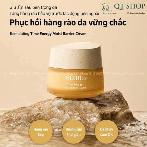 SUM37 - Kem Dưỡng Moist Barrier Cream 25ml - EXP 202805