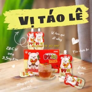 LIMIT 3 - Kids - Chuchu Đỏ - 10 ea - BỎ HỘP - exp 2027.03