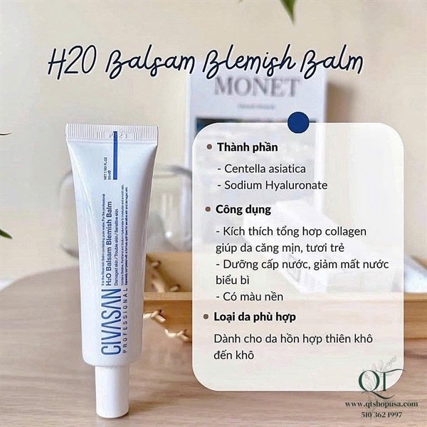 02384c54923248ebad734f6c89a5795b Civasan - Kem Dưỡng Phục Hồi H20 - Da Khô 35ml - EXP20280723
