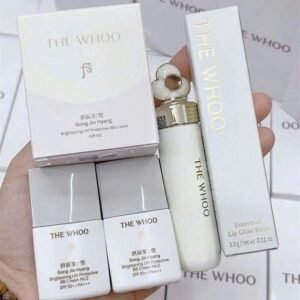 Set Mini BB Whoo trắng 13mlx2 (tông #23) + Son dưỡng Whoo màu 99