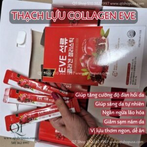 Thạch Lựu Collagen EVE - 20 tép - EXP 202712