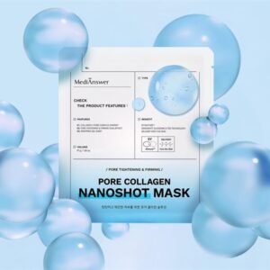 MEDIANSWER - Mặt Nạ Thạch Pore Collagen Nanoshot - XANH DƯƠNG - 5 ea