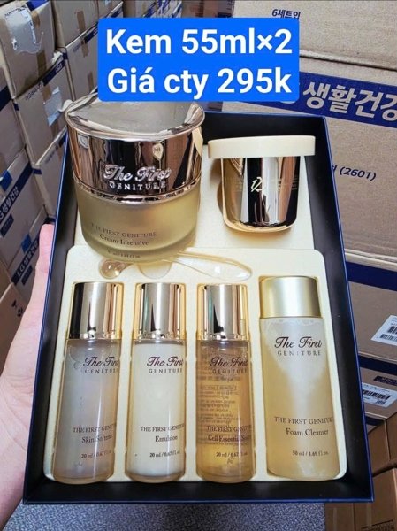 OHUI THE FIRST - Set Kem dưỡng Ohui The First Cream Limited 5- 55ml tặng thêm lõi 55ml