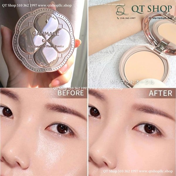 05d886dc92864383bdfec6c9e0199794 Phấn Phủ CANMAKE Marshmallow Finish Powder SPF50/PA+++ - Màu MO