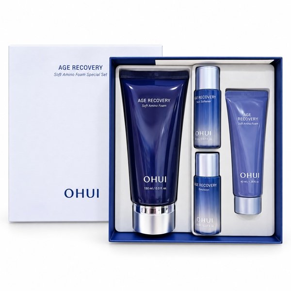 OHUI - SRM Sữa Rửa Mặt Ohui Tím Age Recovery Soft Amino Foam - 40$