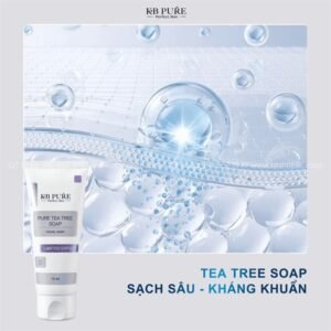 06bda2732cf64d2389569e5726b9d583 KB PURE - SRM Tea Tree Soap 75ml - Limited Edition - EXP 202709