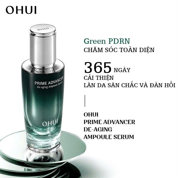 06c94a25f3bf4a1c8f74361fe980a1ed Set Tinh Chất TBG Ohui PDRN - 50ml + 50 ml - Date 2028