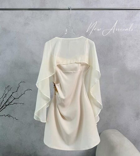 Quần Tây Kem kèm Thắt Lưng Size M