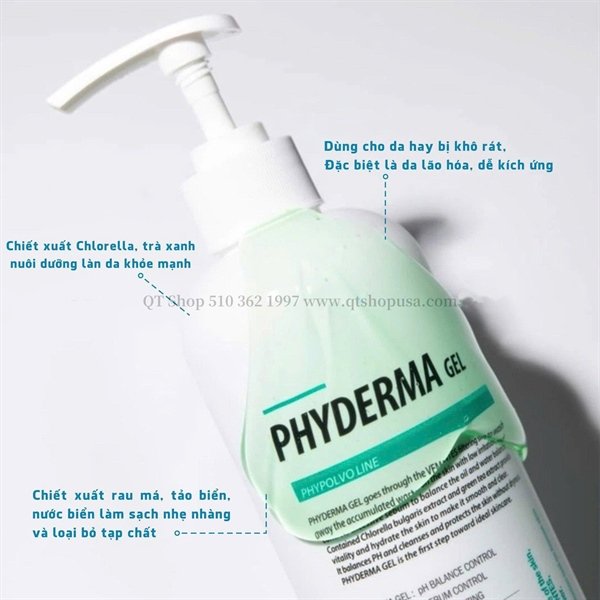 07c393fe1fa74db798a9ce280c6505a5 SRM Gel trị mụn Vemontes Phyderma - 500 ml - Date 07/2027