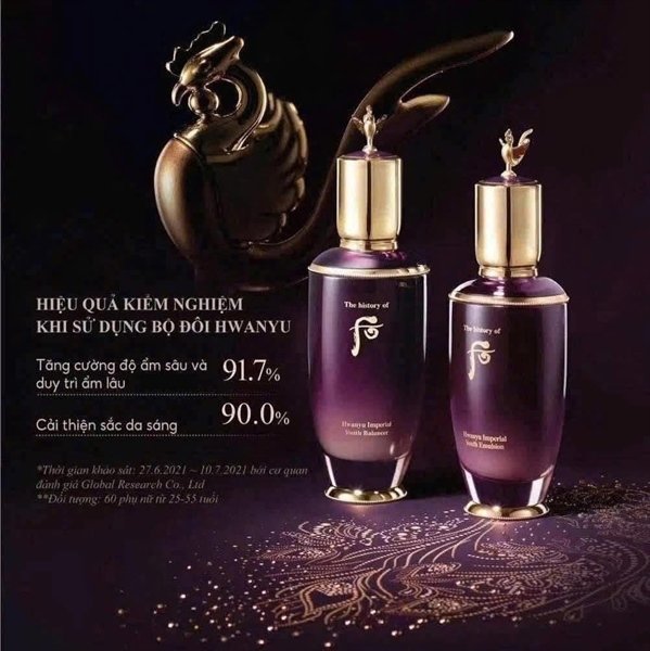 THE WHOO - Hoàn Lưu Cao SET HOA HỒNG SỮA DƯỠNG HLC - 450$