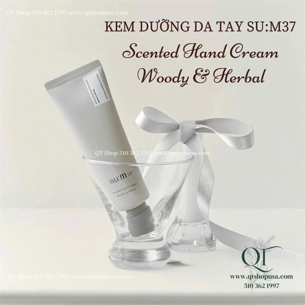 09d956b0bc28442fa712c3a6b82820ff SUM37 - Kem dưỡng tay Scented Hand Cream Woody & Herbal - 70ml