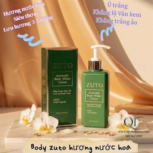 BODY - ZUTO Aromatic Body White Cream 300ml