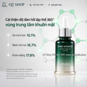 0b866934dac2406781eea682bd03667f OHUI - Set Ohui Xanh Prime Advanced Original Energy 100 Ampoule SPECIAL SET 30 ml + 30 ml - 225$ - EXP 202905