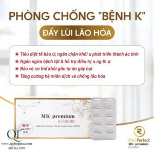 Viên Uống Trường Thọ MK Premium IGS4000 - 30 viên - EXP 202701