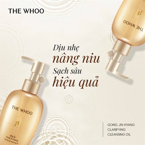 Dầu Tẩy Trang Whoo Vàng - 200ml