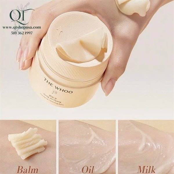 Sáp Tẩy Trang Vàng Whoo 56$