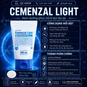 Pharmesthetics - Kem Dưỡng Tái Cấu Trúc - Tái Định Vị Ban Ngày Cemenzal Light 100ml - EXP 202808