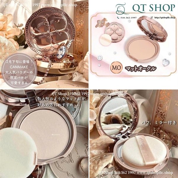 1289a55f46674884bbebb9cc1f5b6753 Phấn Phủ CANMAKE Marshmallow Finish Powder SPF50/PA+++ - Màu MO