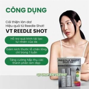 NONE 1 - Set Reedle Shot VT - Vi Gai 100 + 300 tặng kèm Kem Phục Hồi - Date 20270811