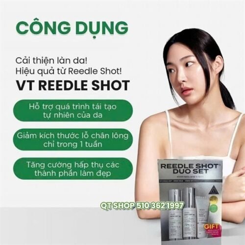 NONE 1 - Set Reedle Shot VT - Vi Gai 100 + 300 tặng kèm Kem Phục Hồi - Date 20270811