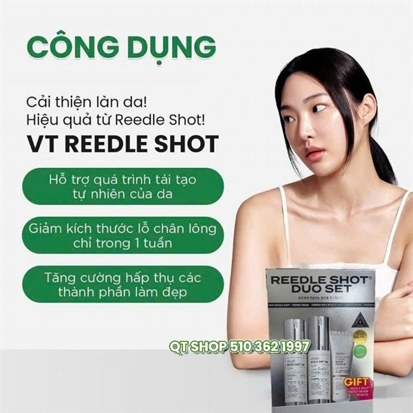 NONE 1 - Set Reedle Shot VT - Vi Gai 100 + 300 tặng kèm Kem Phục Hồi - Date 20270811