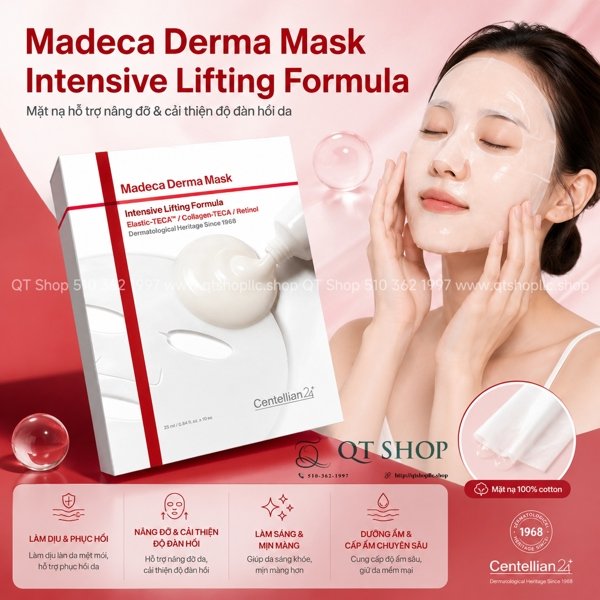 Mặt Nạ Centellian24 Madeca Derma Mask - 10ea EXP2028.11.27