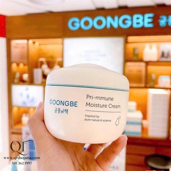 GOONGBE - Kids - Kem Dưỡng Ẩm Pri-mmune Moisture Cream 180ml - EXP 20280327