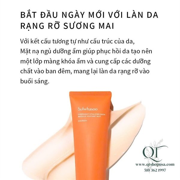 Combo 2 Mini Sulwhasoo Nạ Ngủ - 10$