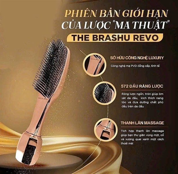 Lược Thần Kỳ The Brashu - Mẫu Mới - Japan