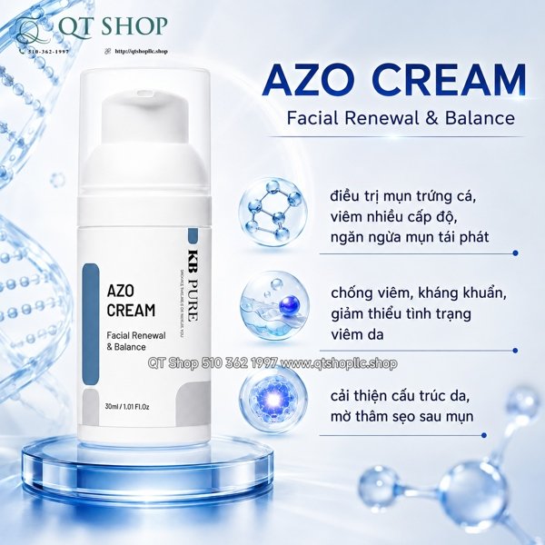 19e9418d953045e699c2df9f89239fca KB Pure - Kem Mụn Azo Cream 30ml - 84$