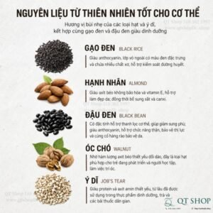 DAMTUH - *LM 2* - Ngũ Cốc Mè Đen Hàn Quốc – Bịch 50 gói - EXP 2028.03