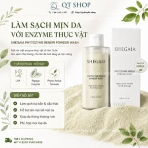 SHEGAIA - SRM Bột Rửa Mặt Phytozyme Renew Powder Wash 60g