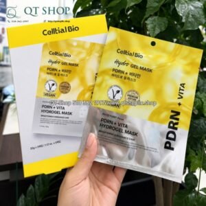 Celltial Bio - Mặt Nạ Thạch PDRN + Vita Hydrogel Mask VÀNG - 5 ea - EXP 202906