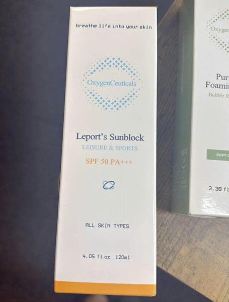 O2 - KCN Ceuticals Leport's Sunblock 120ml - EXP 202806