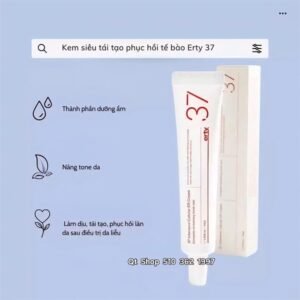 ERTY - Kem Phục Hồi 37 INTENSIVE CELLULAR - 45ml - EXP 20280604