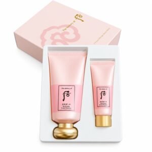 WHOO - SRM Sữa Rửa Mặt Whoo Hồng - 180ml + 40ml - EXP 202906