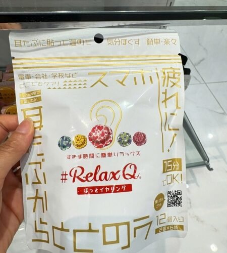 RELAX Q – "KHUYÊN TAI NHIỆT" THƯ GIÃN - 12 ea/ bag - Japan