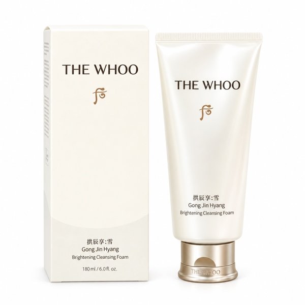 THE WHOO - Sữa Rửa Mặt SRM Whoo Trắng 180ml MỚI - EXP 202901