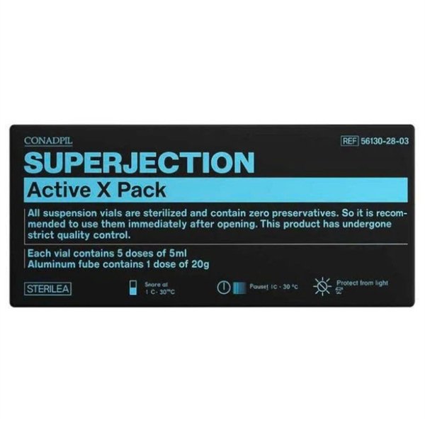 Pharmesthetics - Conapidil SUPERJECTION Active X Pack Activator & Cream 5mlx5ea/ 20gx1ea