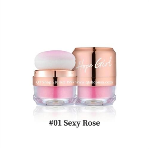 Phấn Má Hồng 3D Powder Blusher Hope Girl 5g - Màu #01 Sexy Rose - EXP 20271110