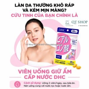 DHC - Viên Cấp Nước Japan - 20 viên - EXP 2027.09