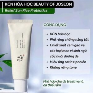 290bcddc31c84ec097ac76d5c1232711 KCN Gạo Beauty of Joseon 50ml - Bỏ Hộp
