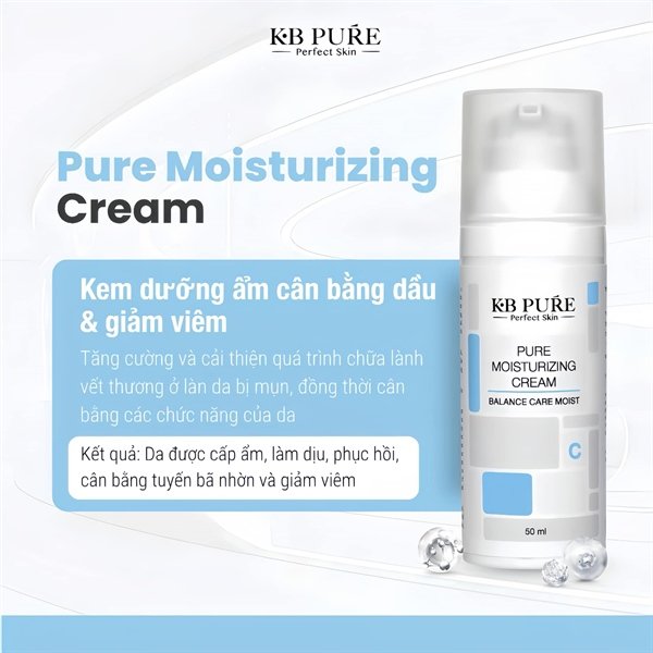 2994d4e7fc054de6b2b6ded3a164c872 KB Pure - Kem Cấp Ẩm cho da Mụn - Pure moisturizing - 114$ 12/2026