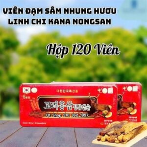 Viên Đạm Sâm Lộc Nhung Hươu - 120 viên