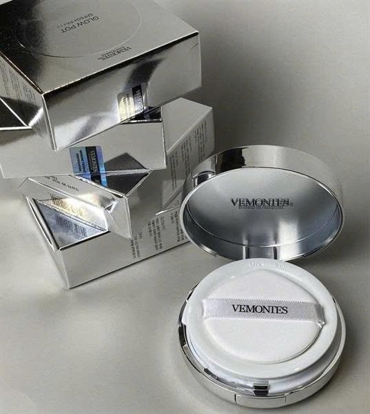 Cushion Vemontes Dưỡng Phục Hồi - Tông 21 - Tông Sáng - không có lõi tặng kèm - EXP 202707