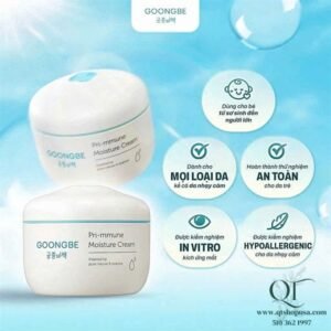 GOONGBE - Kids - Kem Dưỡng Ẩm Pri-mmune Moisture Cream 180ml - EXP 20280327