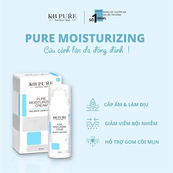 2c491636b2aa4e5e91acdd0ccb5e284f KB Pure - Kem Cấp Ẩm cho da Mụn - Pure moisturizing - 114$ 12/2026
