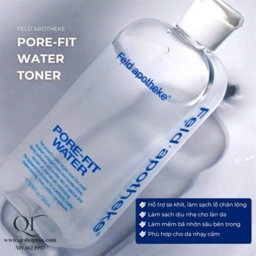 Toner Feld Apotheke Pore-Fit Water – Giải Pháp Se Khít Lỗ Chân Lông Bền Vững - 265ml EXP 2028.09.28